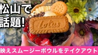 松山ロープウェー商店街「pomum」アサイーボウルが人気_サムネイル画像