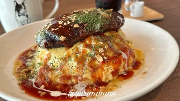 ROXハンバーグのオムバーグランチ（松山市）1