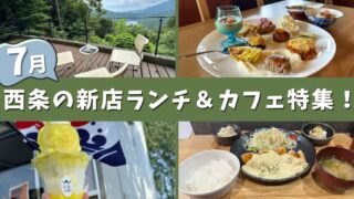 2025年7月に西条市でオープンしたカフェ・ランチのお店まとめ｜サムネイル画像