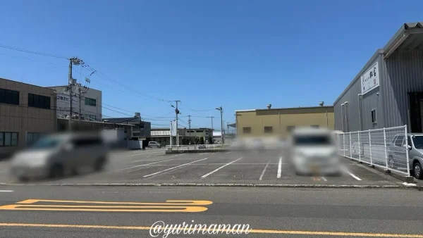 晴活食堂（松山市姫原）駐車場