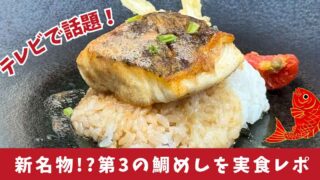 愛媛の第3の鯛めし「東予・洋風焼き鯛めし」実食レポのサムネイル画像 - ゆりママんブログ 愛媛の第3の鯛めし「東予・洋風焼き鯛めし」実食レポのサムネイル画像