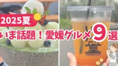 2025年夏に話題の愛媛グルメ記事のまとめサムネイル画像