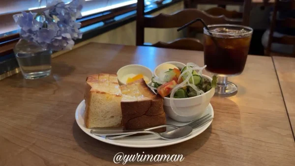 cafe BC モーニングセット（はちみつバタートースト）4