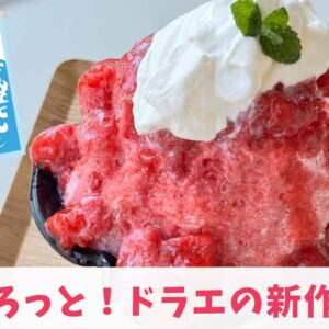 ラブランシュ ドラエのかき氷（松山市南高井町）サムネイル画像