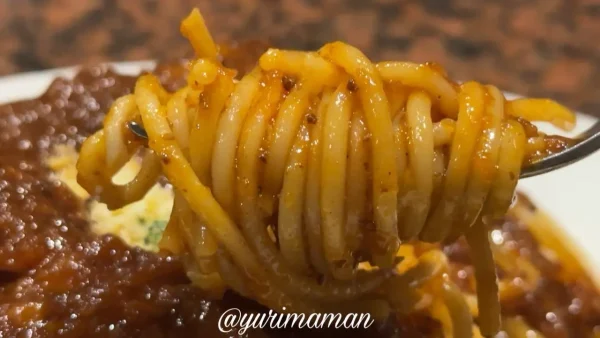 名物・デュエット風ミートソーススパゲッティ｜松山のソウルフード3