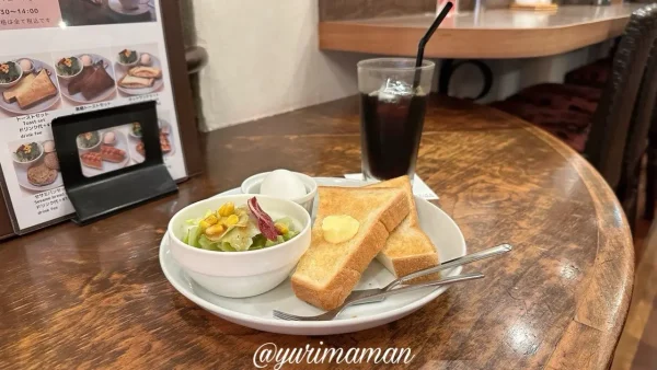 フライングスコッツマン大街道店のトーストモーニング4
