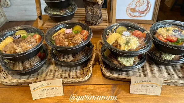 新居浜のfuwa cafe（フワカフェ）お弁当はテイクアウト可