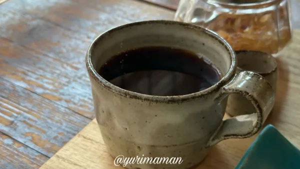 カフェ磯野陶器店のコーヒー（今治市菊間町）