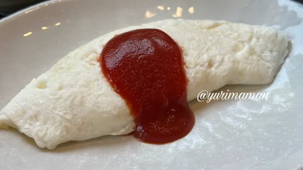 熊福の白いオムレツ定食と美豊卵のたまご食べ放題ランチ＠四国中央市2
