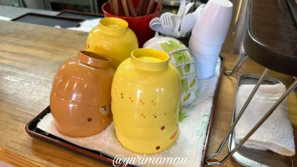 熊福の子ども用のカラトリー