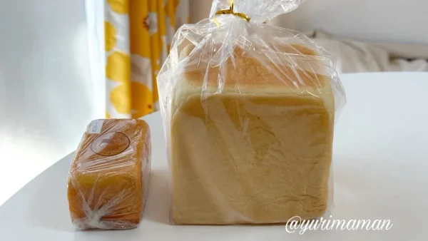 松山市「小さな幸せ」で新登場したカリッとミニ生食パン1