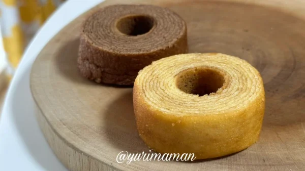 魔法はいらない いよてつ高島屋店のDOGO BAUMプレーンとチョコの断面