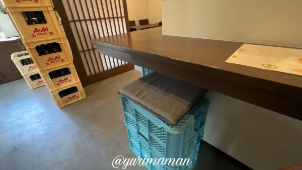 炭火焼鳥 炭香（sumika）カウンター席の雰囲気