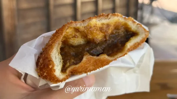 大洲市のパン屋yumehonoka（ゆめほのか）カレーパン2
