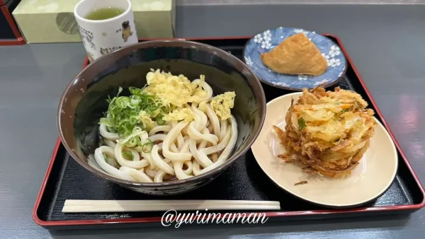 ぶっかけうどん（冷）｜讃岐うどん製麺 一宮店のセルフトッピングスタイル2