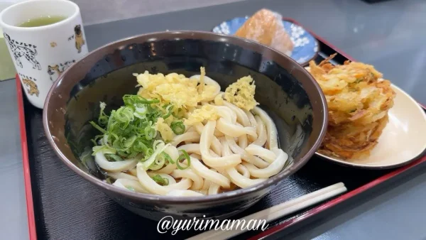 ぶっかけうどん（冷）｜讃岐うどん製麺 一宮店のセルフトッピングスタイル1