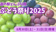 西予市道の駅どんぶり館 ぶどう祭り2025年（イベント）サムネイル画像