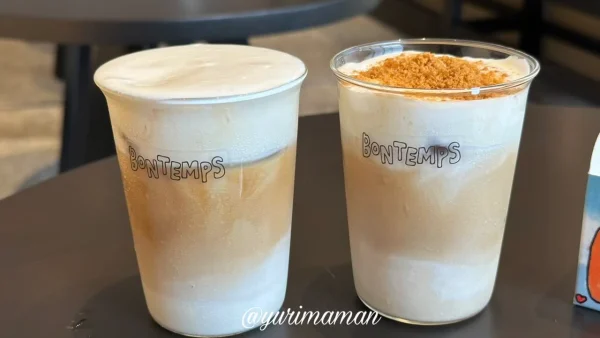 BONTEMPS松山店のドリンクラテを実食レビュー1