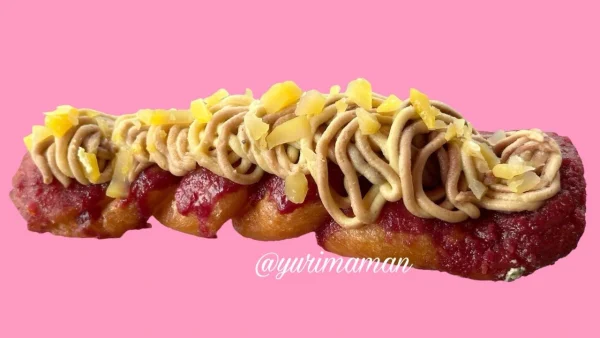 BONTEMPS松山店のカシスマロン＆スイートポテトモンブラン