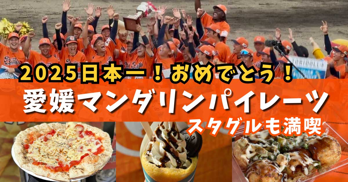 愛媛マンダリンパイレーツが10年ぶりの日本一を獲得した試合を伝えるサムネイル画像