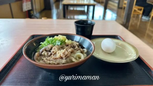 がんば亭川之江店の肉うどんランチ