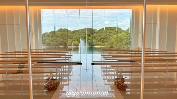 湖に面したチャペル｜時地人-JIJIJIN- Matsuyamaの結婚式会場