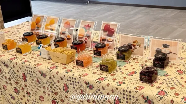 世界大会で受賞歴のあるP.CHON（ピチョン）のマーマレード試食会の様子