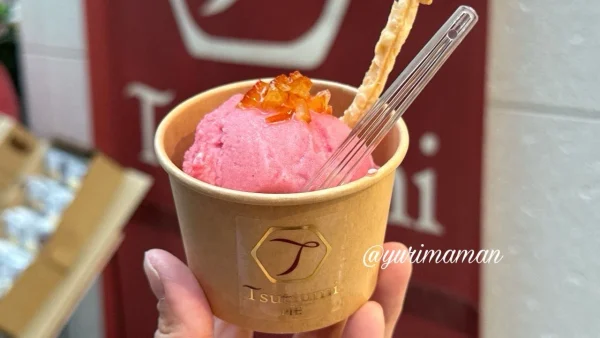愛媛産ブラッドオレンジのジェラートを実食｜Tsutsumi道後店