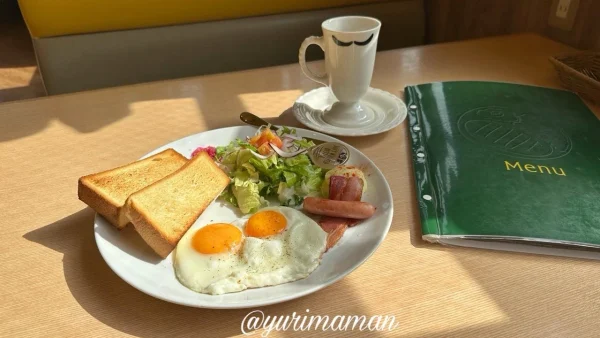 びっくりドンキー衣山店（松山市）のドンキースペシャルブレックファスト2