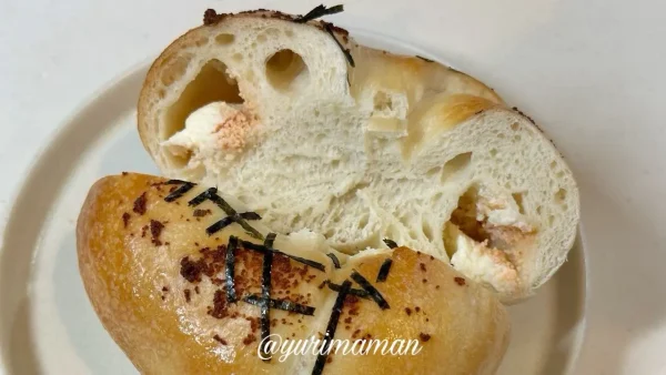 CHERRY BAGELの明太クリームチーズ2 - ゆりママんブログ CHERRY BAGELの明太クリームチーズ2
