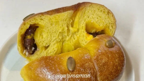 CHERRY BAGELのかぼちゃあん大納言クリチ2 - ゆりママんブログ CHERRY BAGELのかぼちゃあん大納言クリチ2