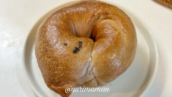 CHERRY BAGELの紫芋スイートポテト1 - ゆりママんブログ CHERRY BAGELの紫芋スイートポテト1