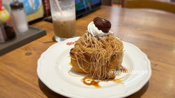 しぼりたてモンブランのハニートースト（ジョリーパスタ）3
