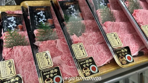木村チェーンの肉の日セールで販売された鹿児島牛肩ローススライス。美しい霜降りが特徴。 - ゆりママんブログ 木村チェーンの肉の日セールで販売された鹿児島牛肩ローススライス。美しい霜降りが特徴。