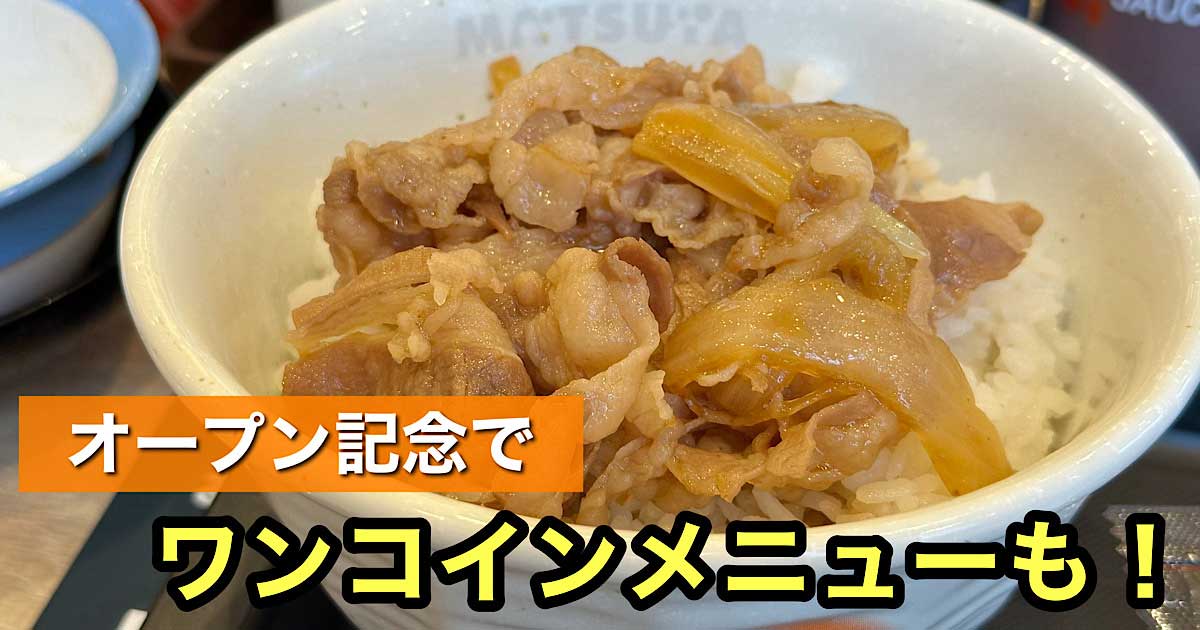 松屋・松のや 東予丹原店｜サムネイル画像