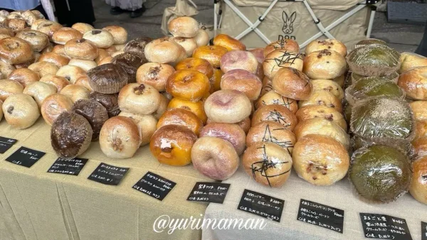 にいはまパンマルシェ2025に出店していたkurabagel - ゆりママんブログ にいはまパンマルシェ2025に出店していたkurabagel
