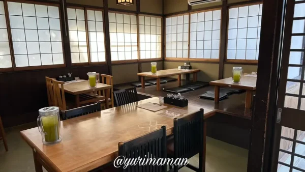 蕎麦一（いち）松前町にオープンしたお蕎麦屋さんの内観1