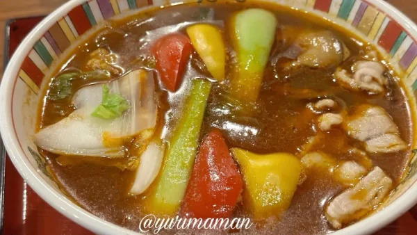 すけろくの助六麻辣湯｜野菜と豚バラ肉たっぷりのマーラータン2