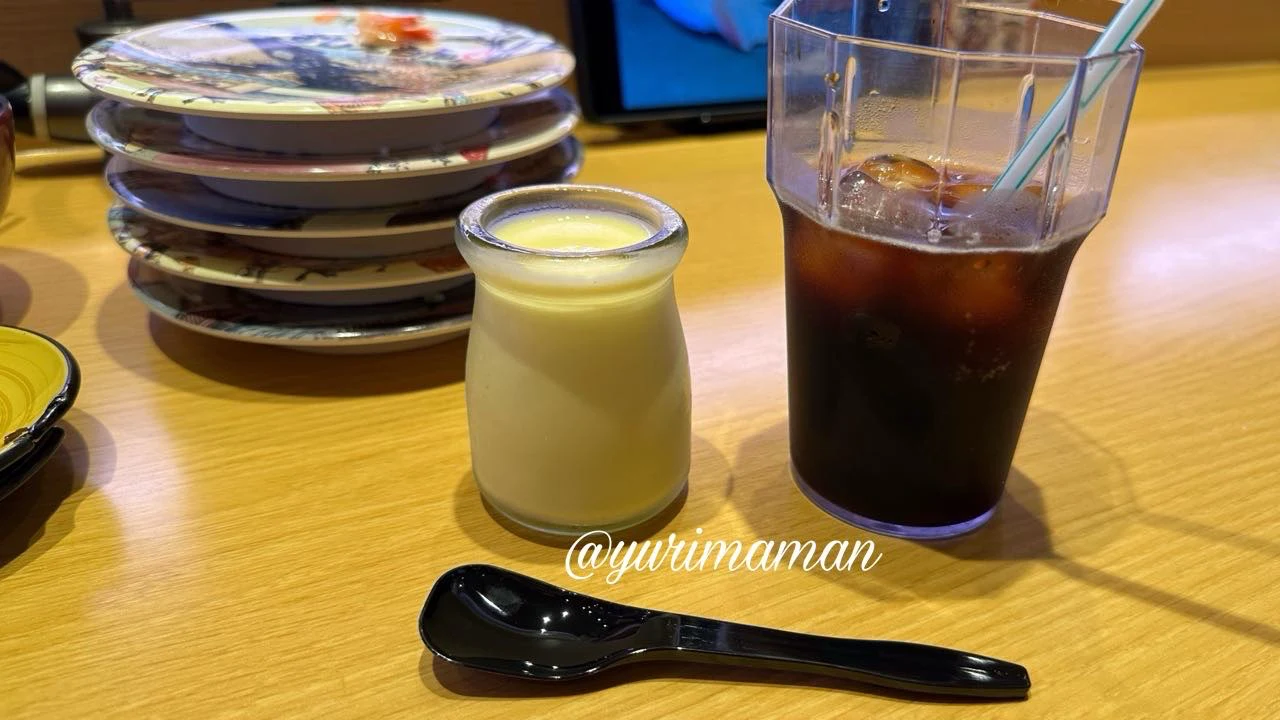 すしえもん久万ノ台店のデザートとドリンクも110円で楽しめる - ゆりママんブログ すしえもん久万ノ台店のデザートとドリンクも110円で楽しめる