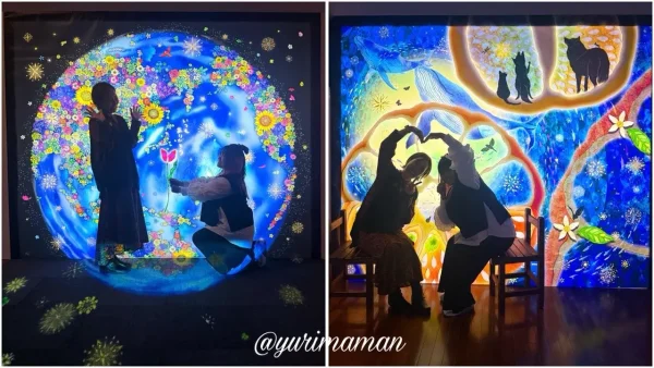 旅する光の切り絵展(愛媛県美術館)フォトスポット - ゆりママんブログ 旅する光の切り絵展(愛媛県美術館)フォトスポット