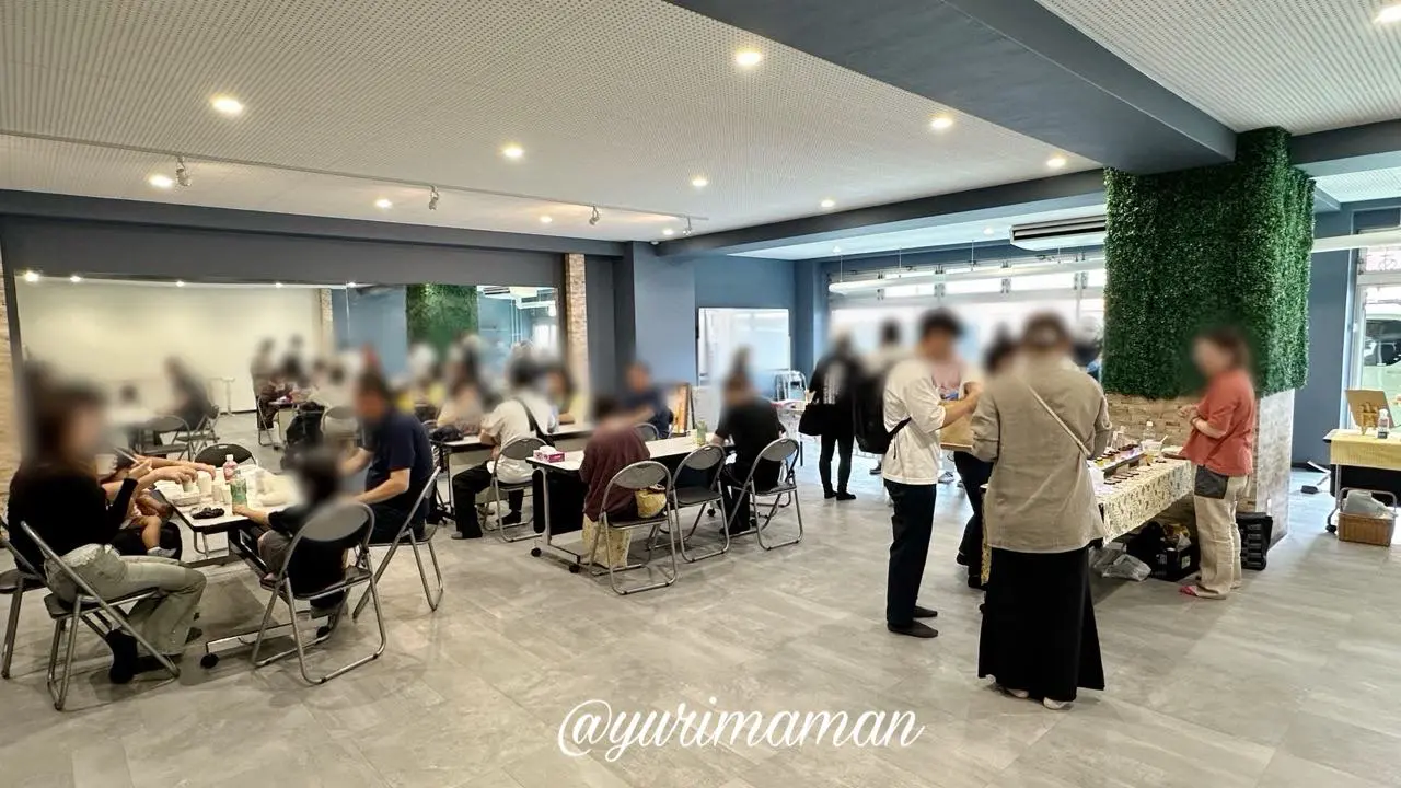 第2回愛媛うまいもん試食会の会場風景。