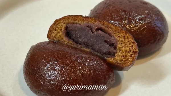 薄墨羊羹の人気商品 かりんとう饅頭の断面 - ゆりママんブログ 薄墨羊羹の人気商品 かりんとう饅頭の断面