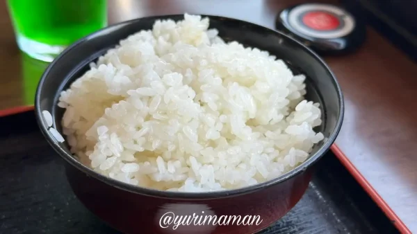 味源の日替わりランチ エビチリ定食のご飯 - ゆりママんブログ 味源の日替わりランチ エビチリ定食のご飯