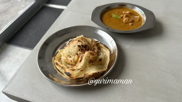 dairy chai stand & foodのパロタとグレービー - ゆりママんブログ dairy chai stand & foodのパロタとグレービー