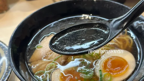 はま寿司松山中央店の朝限定しょうゆラーメン2