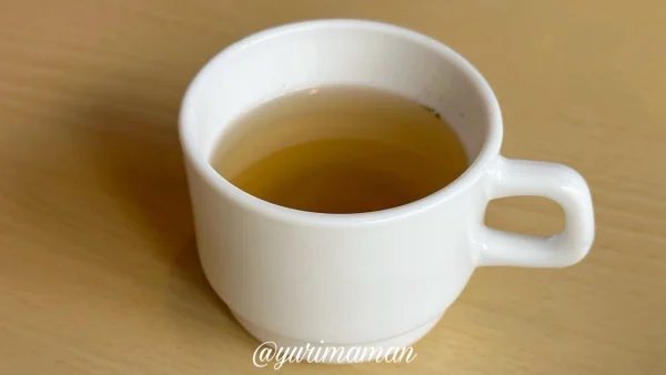 あごだしと柚子の香りがする和風スープ