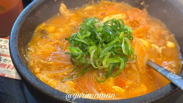 韓丼のスン豆腐とビビンバセット。990円で楽しめる冬に人気のあったか定食2 - ゆりママんブログ 韓丼のスン豆腐とビビンバセット。990円で楽しめる冬に人気のあったか定食2