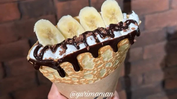 Mcrepe(松山市)のおすすめクレープ「チョコバナナクリーム」3 - ゆりママんブログ Mcrepe(松山市)のおすすめクレープ「チョコバナナクリーム」3