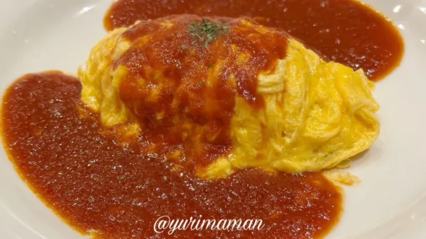 おむらいす亭の平日限定オムライスランチ1