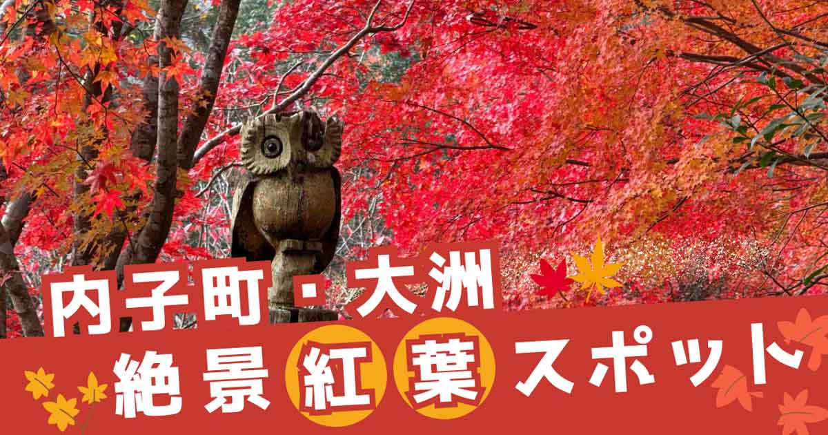 愛媛県の大洲・内子を1日で巡る紅葉ドライブコース｜サムネイル画像
